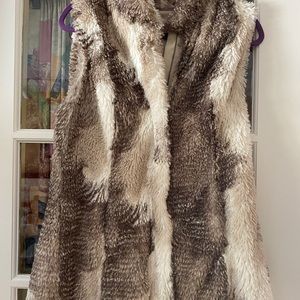 Cabi Vest - Faux multi fur